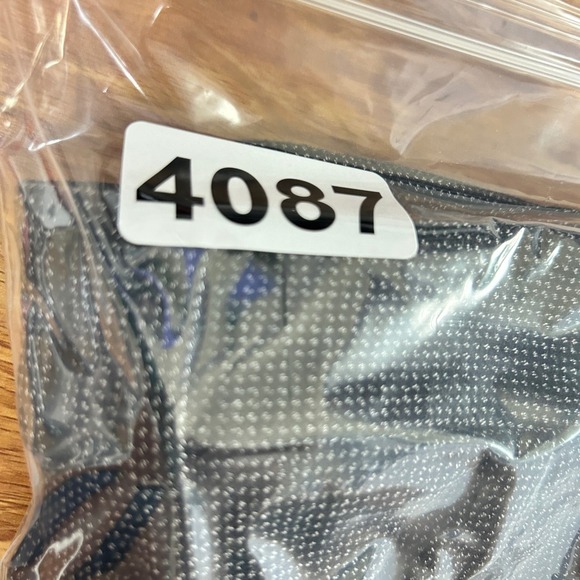 Talbots Women High Waist Slim Pants 12 Micro Check Office Minimalist Tailored - Picture 7 of 7